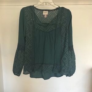 NWOT Long Sleeve Boho Shirt